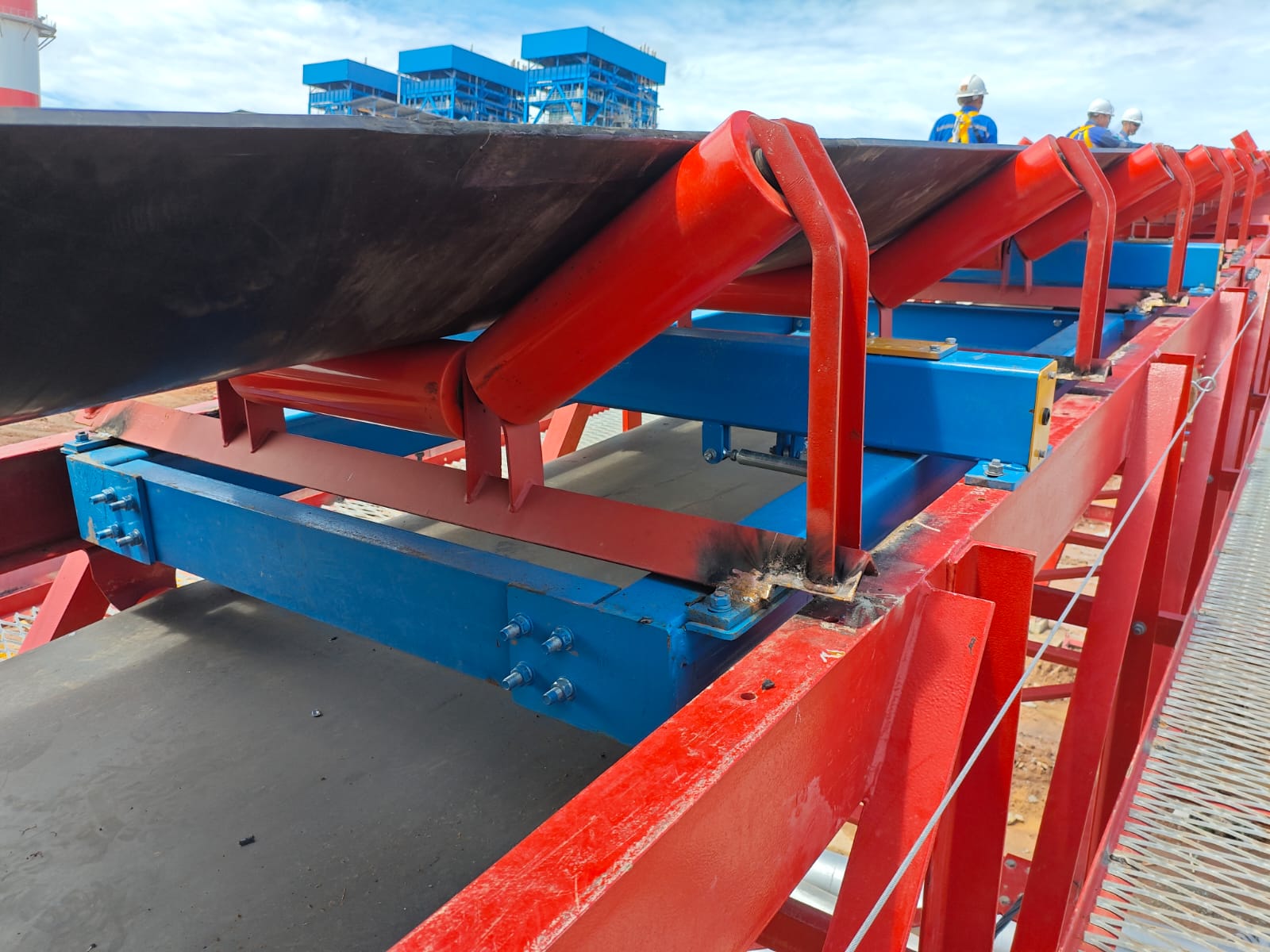 Belt Scale Conveyor ICS-17B Indonesia