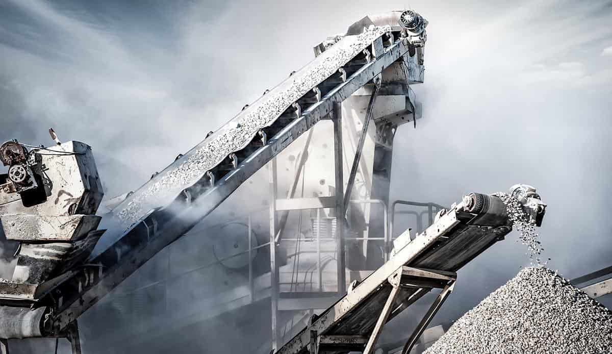 Pemasangan weighometer conveyor di mineral processing site